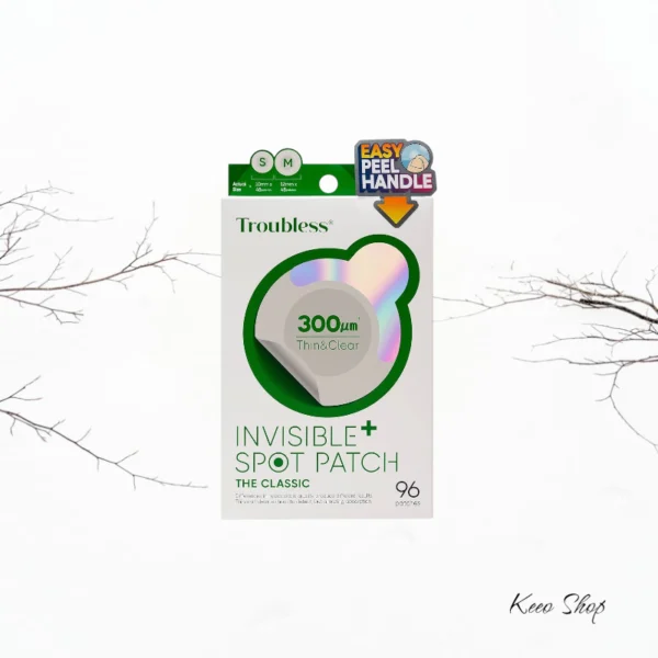 Troubless Διαφανή Επιθέματα για Σημάδια & Ακμή - 96pcs